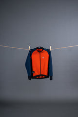 MAILLOT ML YULE ORANGE/NAVY/BLACK