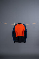 MAILLOT ML YULE ORANGE/NAVY/BLACK